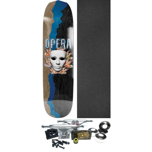 Opera Skateboards Exit Skateboard Deck - 8.37" x 32.2" - Complete Skateboard Bundle